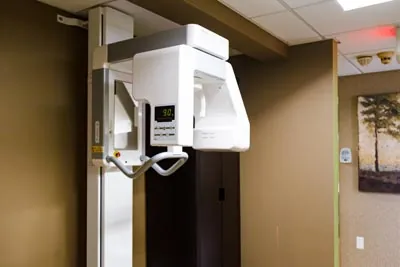 digital x-ray machine used at Edgewater Dental Arts